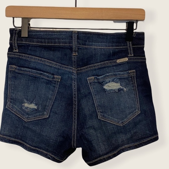 KanCan high rise stretch denim shorts size 27 - Picture 8 of 10